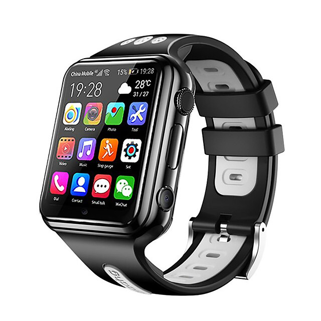 W5 Montre intelligente 1.54 pouce Smartwatch Montre Connectée 4G Rappel d'Appel Moniteur d'Activité 