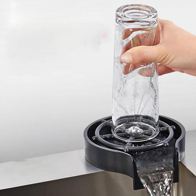 automatique tasse rondelle robinet verre rinceuse cuisine évier bar verre rinceuse café pichet lavag
