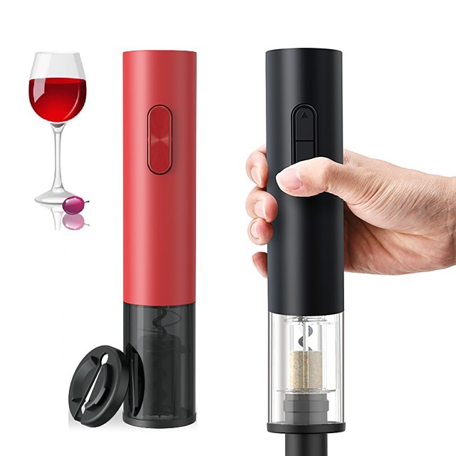 tire-bouchon à vin rouge électrique ouvre-bouteille de vin de raisin automatique coupe-capsule illum