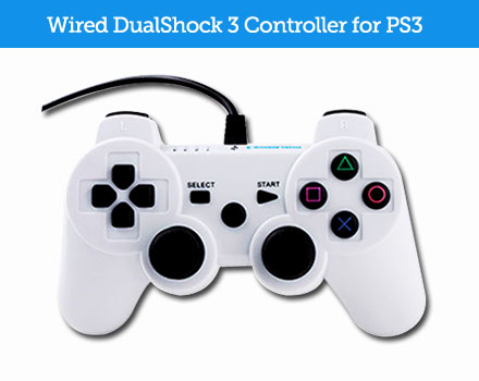 dualshock 3 wired controller