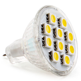 2800 lm GU4(MR11) LED Spotlight MR11 10 LED Beads SMD 5050 Warm White 12 V