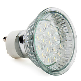 1.5W 60-80 lm GU10 LED Spotlight MR16 18 leds High Power LED Warm White AC 220-240V