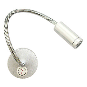 ZDM 1pc 3W 150-200lm 1 LED Beads High Power LED Flexible Lamp Holder Clip Cool Decorative Warm White Cold White Natural White 85-265V