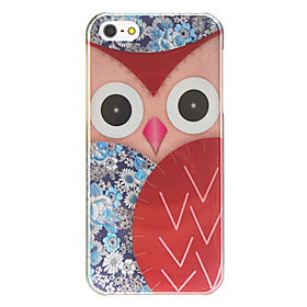 Per Custodia iPhone 5 Resistente agli urti Custodia Custodia posteriore Custodia Gufo Resistente PC iPhone SE\/5s\/5