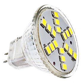 2W 6000 lm GU4(MR11) LED Spotlight MR11 18 leds SMD 2835 Cold White AC 12V DC 12V