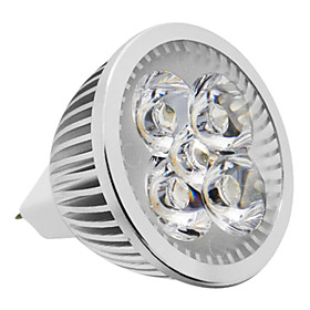 4 W 380-420 lm LED Spotlight LED Beads Warm White / Natural White 12 V