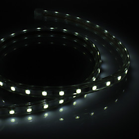1m String Lights 60 LEDs White Waterproof / 5050 SMD