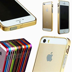 Per Custodia iPhone 5 Other Custodia Antiurto Custodia Tinta unita Resistente Metallo iPhone SE\/5s\/5