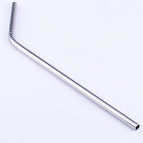 1Pcs 21Cm Stainless Steel Anti-Friction Drinking Straw Beverage Straw