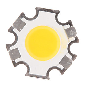 ZDM 1pc High Performance LED / COB 280-320 lm Luminous / Bulb Accessory LED Chip Full Body Silicone / Pure Gold Wire LED 3 W