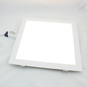 24W 1920lm Square Panel Downlight, Mount Hole 285285mm, 100~240V Input
