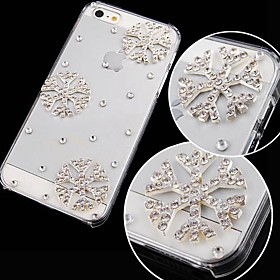 Per Custodia iPhone 5 Transparente Custodia Custodia posteriore Custodia Glitterato Resistente PC iPhone SE\/5s\/5