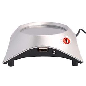 mini-caf� / th� / chauffe-tasse pad de chauffage 4 hub port usb (la coupe non inclus)