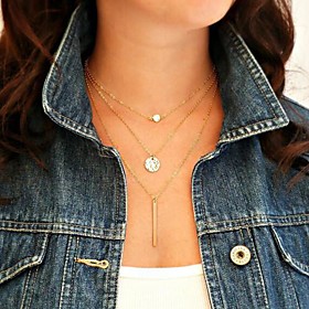 European Pendant Necklace Pearl Necklace Pearl Alloy Pendant Necklace Pearl Necklace , Party Daily Casual