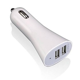Dual USB caricabatteria da auto universale per iPhone 6\/6 plus \/ 5 \/ 5s \/ 5c \/ samsung e altri (5v, 2.1a)