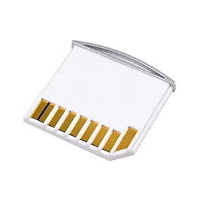 micro sd tf til sd-kortet kit mini adapter for ekstra lagringsplass MacBook Air / pro / retina hvit micro sd tf til sd-kortet kit mini adapter for ekstra lagringsplass MacBook Air / pro / retina hvit