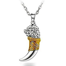 925 Sterling Silver Leading Pendant Classical Feminine Style