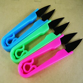 Multi-functional Candy Color V Shape Of Scissors(random Color)