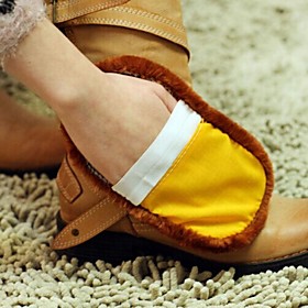 Multifunction Soft Imitation Wool Cleaner Shoe (Random Color)