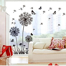 Botanical Wall Stickers Plane Wall Stickers Decorative Wall Stickers, Vinyl Home Decoration Wall Decal Wall