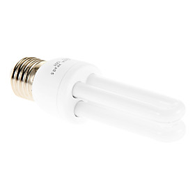 E27 T3 2U 9W 600-700LM PI65 6000-6500K Cool White Light CFL Bulbs (AC220V)