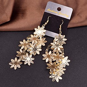 2015 Fashion Multi-level Snow Flower Lady Earrings