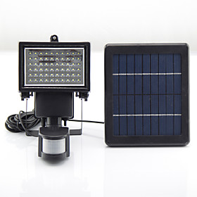 Y-SOLAR 60 LEDs Solar Powered LED Emergency Rechargeable Lights LED Light Camping PIR Sensor Outdoor Solar Lamps SL1-17