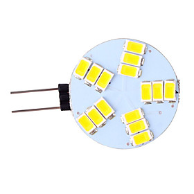 3 W 350 lm G4 LED Bi-pin Lights 15 LED Beads SMD 5730 Warm White / Cold White 12 V / 1 pc / RoHS / CCC