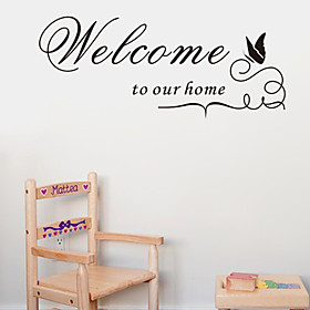 Words Quotes Wall Stickers Plane Wall Stickers Decorative Wall Stickers, Vinyl Home Decoration Wall Decal Wall