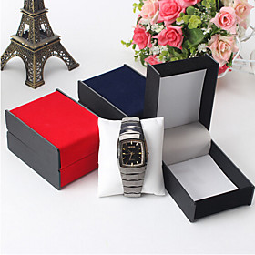 High-grade Suede Jewelry Boxes For Watch 1pc
