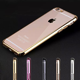 Per Custodia iPhone 7 \/ Custodia iPhone 7 Plus \/ Custodia iPhone 6 \/ Custodia iPhone 6 Plus Placcato \/ Transparente CustodiaCustodia