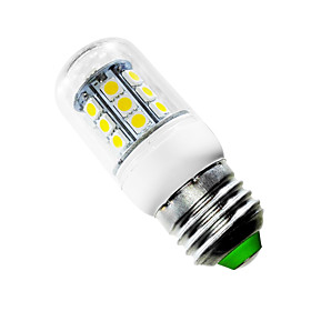 2.5W E26/E27 LED Corn Lights T 27 leds SMD 5050 Warm White 150-200lm 2500-3500K AC 85-265V