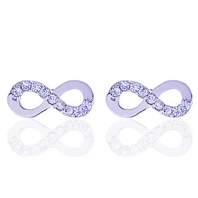 Earring Stud Earrings Jewelry Women Party / Daily / Casual Zircon / Silver Plated 2pcs