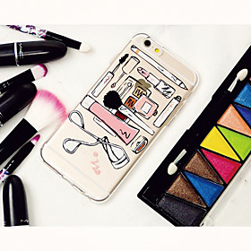 Per Custodia iPhone 5 Transparente Custodia Custodia posteriore Custodia Cartone animato Morbido TPU iPhone SE\/5s\/5
