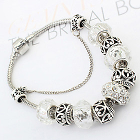 Z＆xfashion Personality Vintage Beads Alloy Bracelet Bangles Daily / Casual 1pc Christmas Gifts