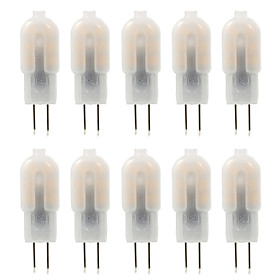 YWXLIGHT 10pcs 4W 300-360 lm G4 LED Bi-pin Lights T 14 leds SMD 2835 Decorative Warm White Cold White Natural White DC 12V AC 220-240V