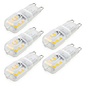 YWXLIGHT 5pcs 4W 300-400 lm G9 LED Bi-pin Lights T 14 leds SMD 2835 Decorative Warm White Cold White Natural White AC 220-240V