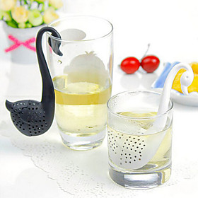 Silicone Little Swan Tea Filter