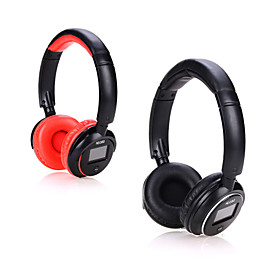 Wireless Bluetooth Stereo Headset Earphones Headphone with Screen Indicator for iPhone Samsung Support TF MP3 FM