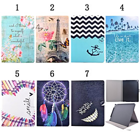 12.9 Inch Three Folding Pattern High Quality Pu Leather Case With Hold For Ipad Pro(assorted Colors)