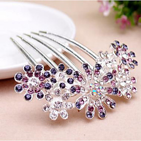 Z＆x Fashion Alloy Hair Combs Wedding / Rhinestone Party / Daily 1pc