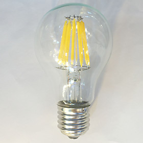 1pc 12W 1050 lm E26/E27 LED Filament Bulbs A60(A19) 12 leds COB Waterproof Decorative Warm White Natural White AC 220-240V