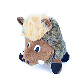 Stuffed Squeaking Warthog Plush Toy for Dogs and Cats