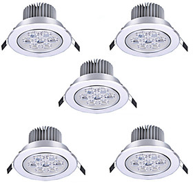 5pcs 7 W 600 lm LED Spotlight / LED Globe Bulbs 7 LED Beads High Power LED Decorative Warm White / Cold White 85-265 V / RoHS / 90