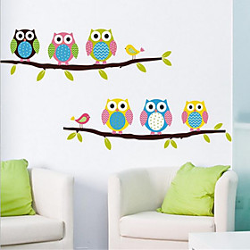 Animals Still Life Fashion Leisure Wall Stickers Plane Wall Stickers Decorative Wall Stickers, Pvc Home Decoration Wall Decal Wall