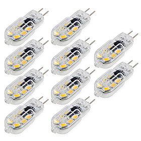 YWXLIGHT 10pcs 3W 250 lm G4 LED Bi-pin Lights MR11 12 leds SMD 2835 Decorative Warm White Cold White Natural White DC 12V AC 220-240V