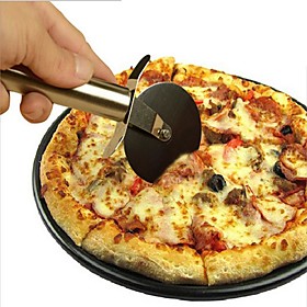 1 Pc Stainless Steel Pizza Cutter Round Shape Pizza Wheels Cutters Cake Bread Round Knife Cutter Pizza Tools