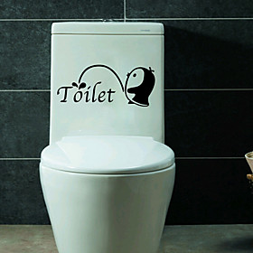 Fashion Wall Stickers Plane Wall Stickers Toilet Stickers, Vinyl Home Decoration Wall Decal Wall Decoration