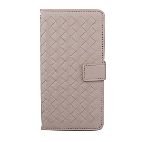 Per Custodia iPhone 6 \/ Custodia iPhone 6 Plus A portafoglio \/ Porta-carte di credito Custodia Integrale Custodia Tinta unita Resistente