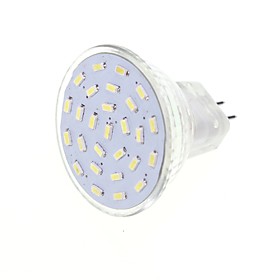 SENCART 2.5W 3000/6000lm G4 / GU4(MR11) LED Spotlight MR11 27 LED Beads SMD 3014 Decorative Warm White / Cold White 12V / 1 pc / RoHS